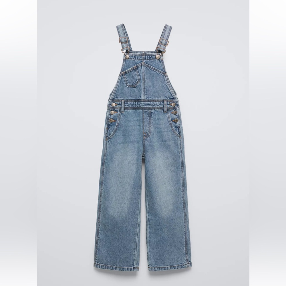 Zara Kids Denim Blue One Piece